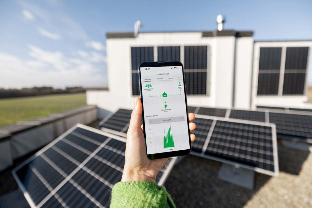 okos fogyasztásmérő napelem rendszerhez