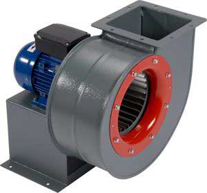 Centrifugális ventilátorok ipari felhasználásra