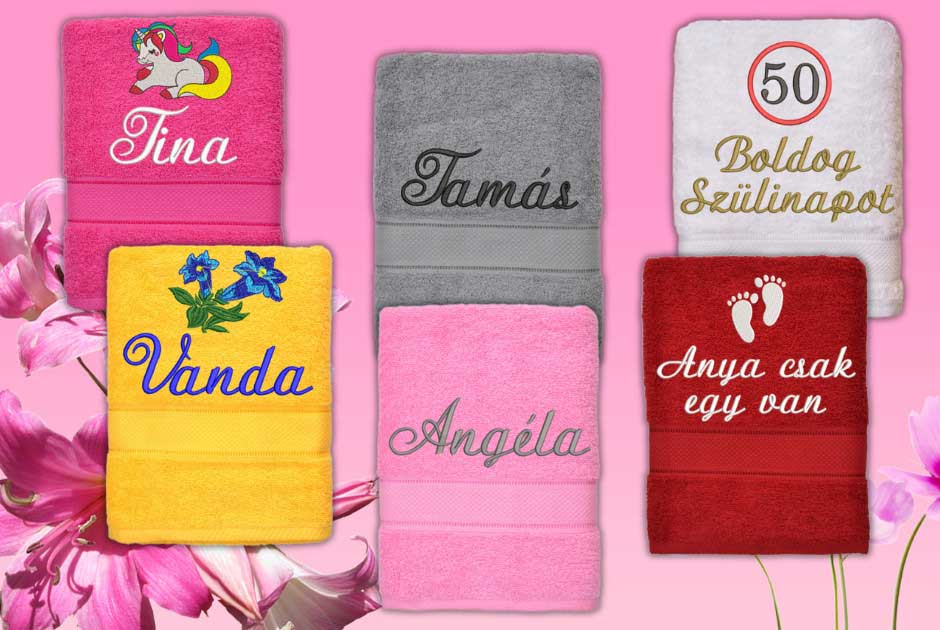 Puha ölelés egyedi köntösben – Miben rejlik a hímzett törölköző sikere?